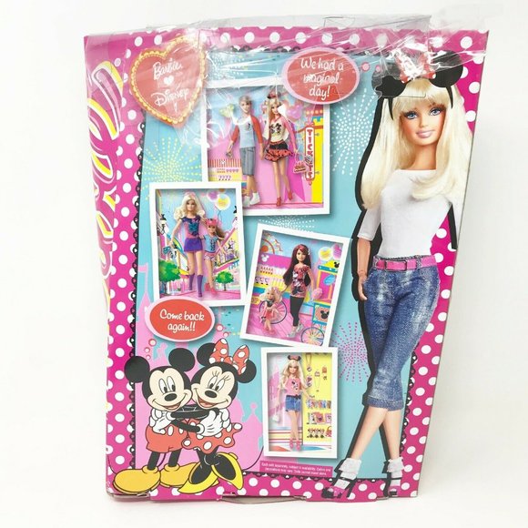2011 Barbie Loves Disney Brand Barbie and Ken New - Picture 2 of 11